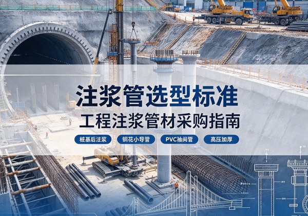 新河注浆管选型标准
